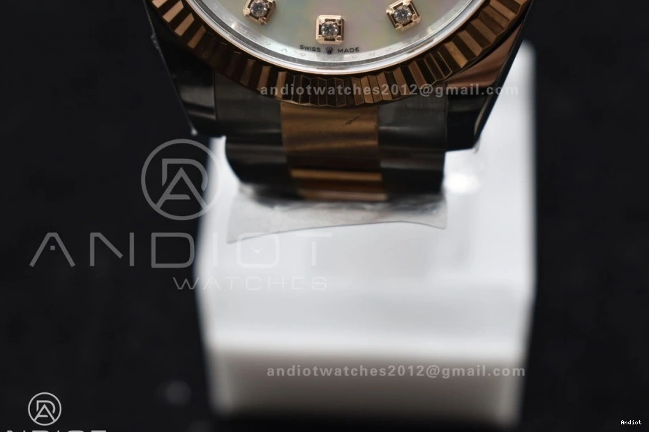 Edition Bracelet VR3235 126331 Diamonds Steel White DateJust 904L Best 41 on Jubilee MOP 1:1 Dial RG Clean 1121